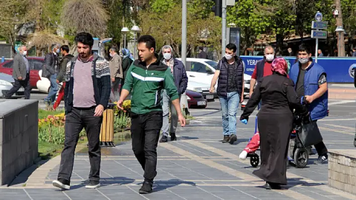 Kayseri sokak yasağının ardından yoğunluk yaşadı