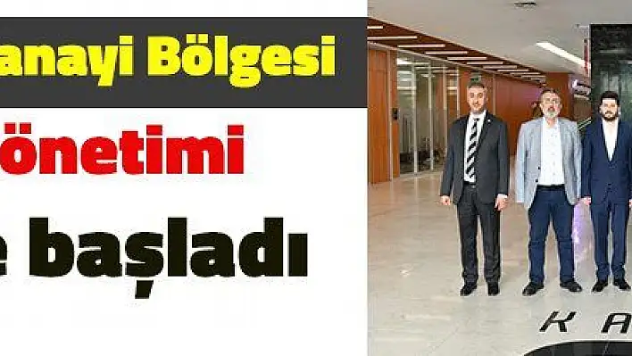 OSB'nin yeni yönetimi göreve başladı