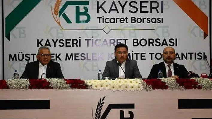 'Türkiye'nin lokomotifi Kayseri'dir'