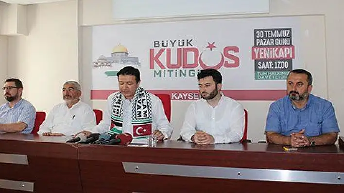 Saadet Partisinden 'Büyük Kudüs Mitingi'ne çağrı