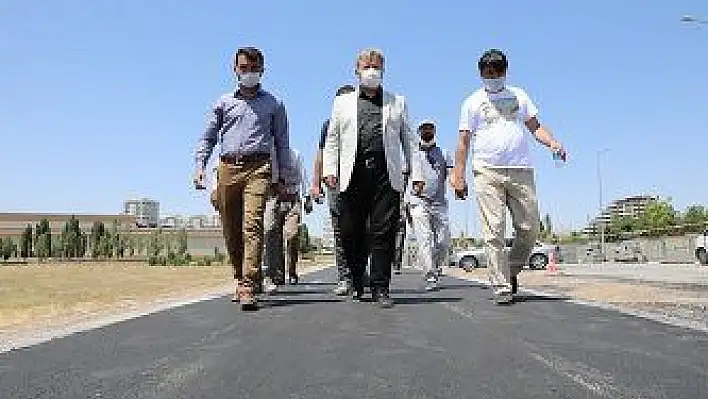 Melikgazi'den 3 kilometrelik bisiklet yolu