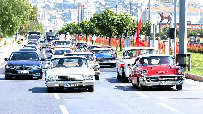 Talas'ta Klasik Araç Festivali başladı