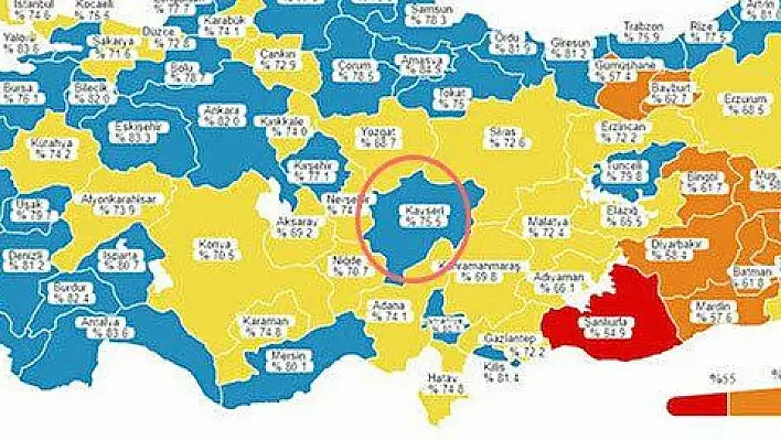 Kovid-19 aşılamasında 'mavi' kategori olduk