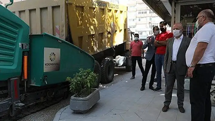 Çolakbayrakdar: 'Şehrin kalbi Sahabiye'yi yeniliyoruz'