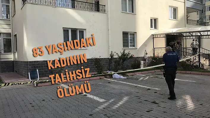 83 yaşındaki kadın 9. kattan düşerek öldü