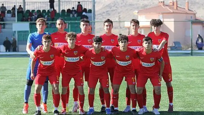  Elit U16 Ligi 4. hafta: Kayserispor - Yeni Malatyaspor: 1-0