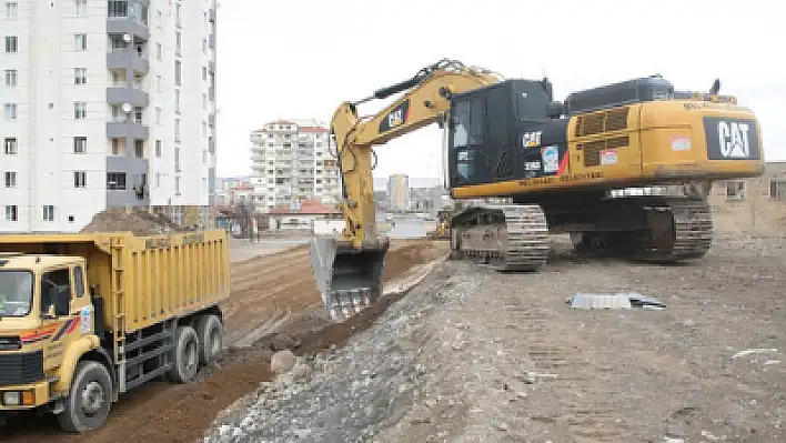 Melikgazi'den yeni bağlantı yolu