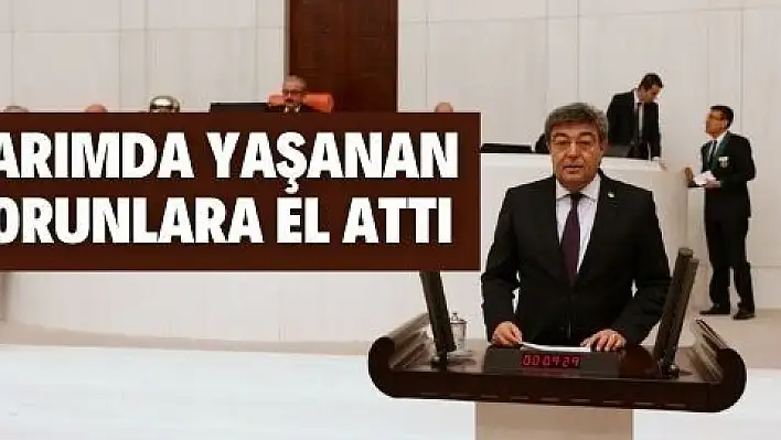 Milletvekili Ataş Kayseri tarımı için harekete geçti 