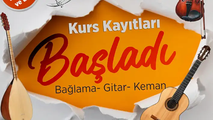 Talas Musiki Cemiyeti'nde kurs kayıtları başladı