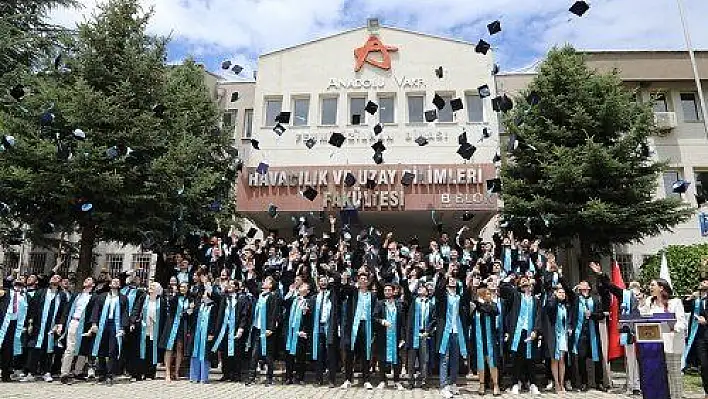 ERÜ Havacılık ve Uzay Bilimleri Fakültesi Yeni Mezunlarını Verdi