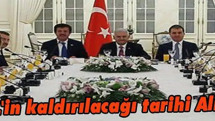 Yıldırım OHAL'in kaldırılacağı tarihi Almanlara verdi