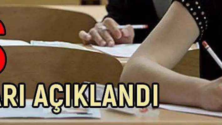 YKS sonuçları açıklandı