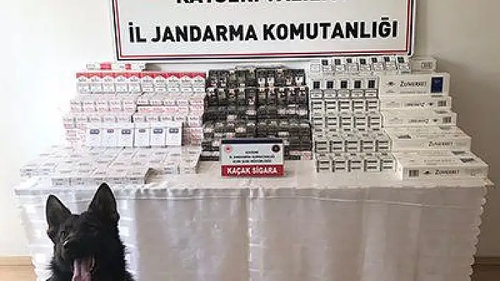 Kaçak sigara operasyonunda 1 şüpheli yakalandı