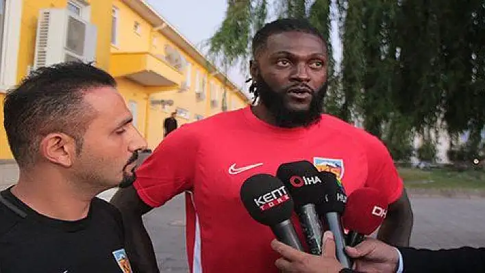 Adebayor: 'Elimden gelenin en iyisini yapacağım' 