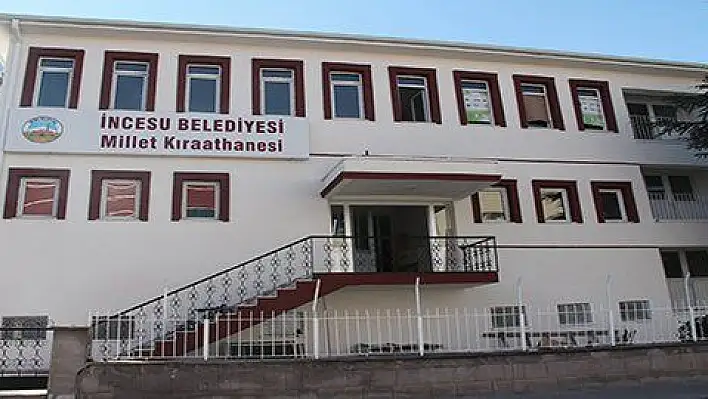 İncesu Millet Kıraat Hanesi hizmete açılıyor 