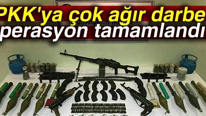 PKK'ya çok ağır darbe