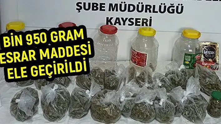 Bağ evinden uyuşturucu ticaretini polis engelledi