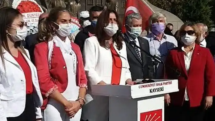 CHP Kayseri İl Başkanlığı, 29 Ekim Cumhuriyet Bayramı'nı kutladı