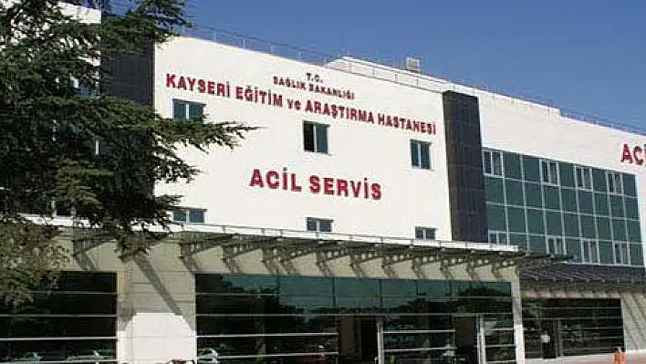 Kayseri Eğitim ve Araştırma Hastanesi en fazla acil sevk alan 2'nci hastane oldu