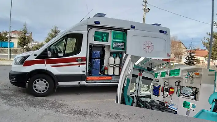 Tomarza'ya 4x4 tam donanımlı ambulans tahsis edildi