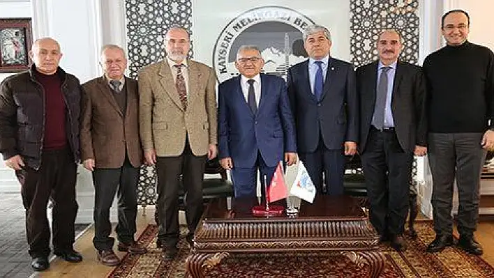 Başkan Büyükkılıç Türk Ocakları yönetim kurulunu misafir etti 