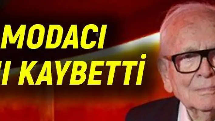 Ünlü modacı hayatını kaybetti