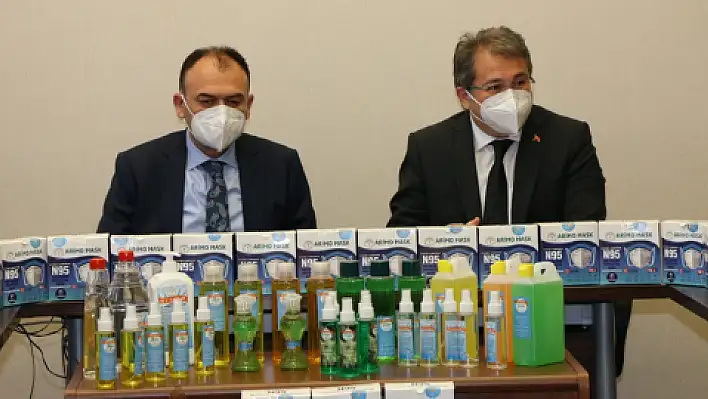 Öğrencilerden Sağlık Müdürlüğü 'ne 20 bin N95 maske