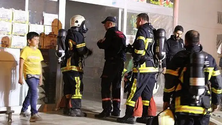 Eski çalışan girdiği marketi önce soydu sonra yaktı