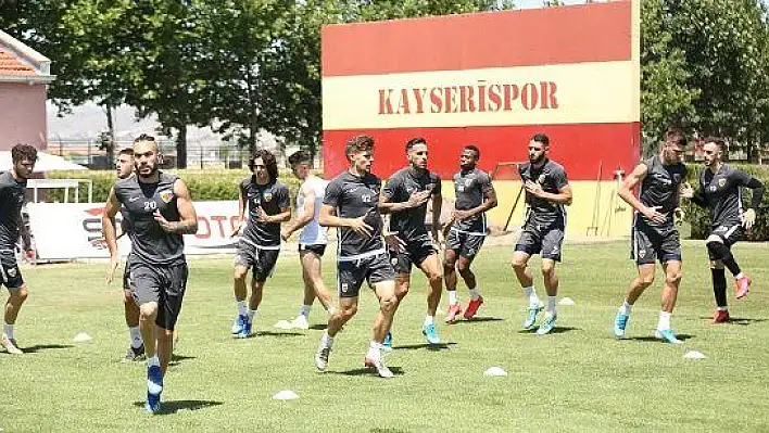 Kayserispor'da Beşiktaş maçı hazırlıkları başladı