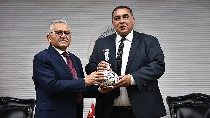 Büyükkılıç'tan kardeş şehir Misrata heyetine mehteranlı coşkulu karşılama