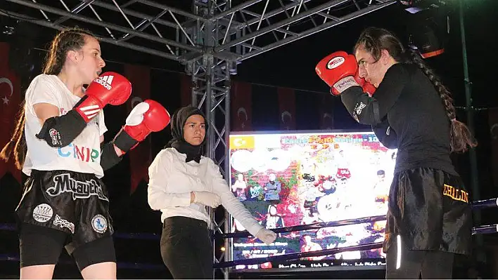 Yahyalı'da Muaythai rüzgarı esti 