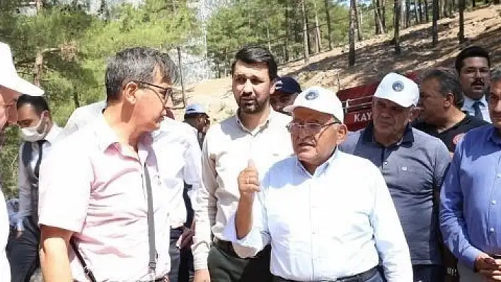 Büyükkılıç yangın hakkında açıklamalarda bulundu