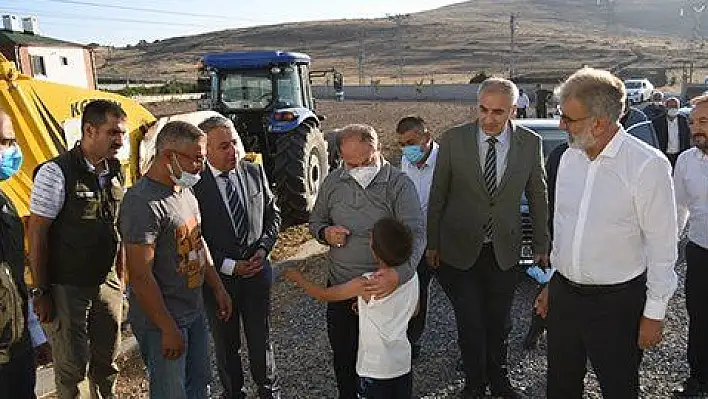 Akdağ ve Yıldız'dan küçükbaş hayvancılık işletmelerine ziyaret