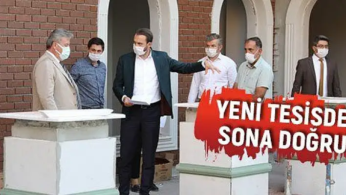 Esentepe'nin yeni tesisinde sona doğru