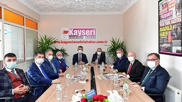 BAŞKANLARDAN GAZETEMİZE ZİYARET