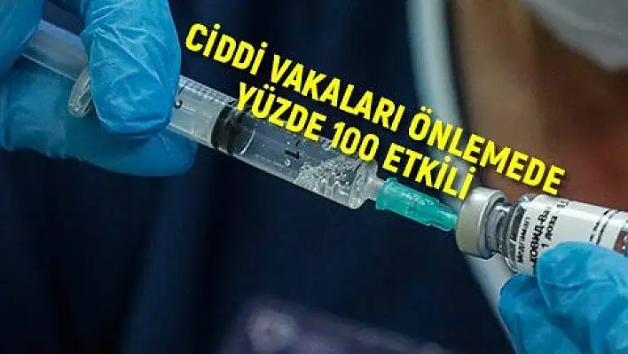 Yüzde 100 etkili olduğu belirtildi