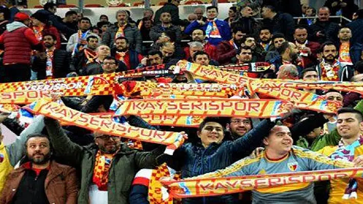 Kayserispor, seyirci artışında 1 numara  