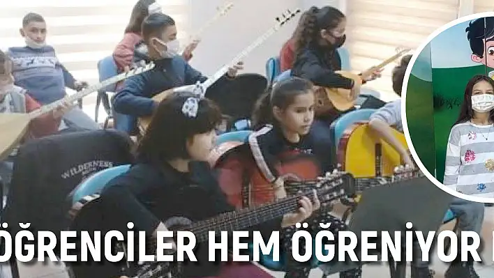 Kocasinan'da öğrenciler, yarıyıl tatilinde hem öğreniyor hem eğleniyor