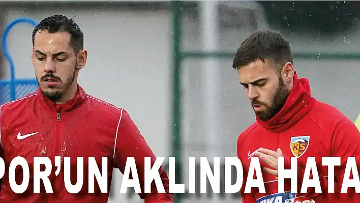 Kayserispor'un aklında Hatayspor var