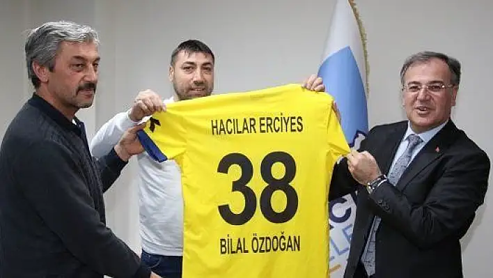 Hacılar Erciyesspor'dan Özdoğan'a ziyaret