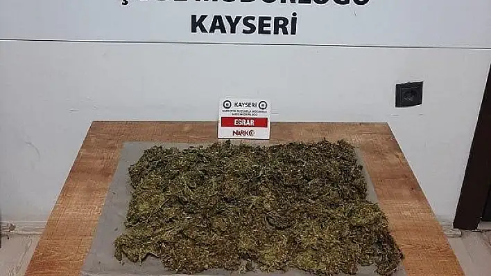 Uyuşturucu taşıyan şahıs yakalandı