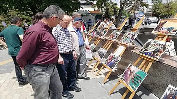 MAZLUMDER'den 'Dünyamızda İnsanlığa Karşı İşlenen Zulümler' Sergisi