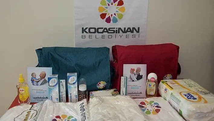 Kocasinan'da 17 bin 800 bebeğe 'hoş geldin bebek' hediyesi