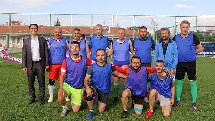 İncesu'da futbol turnuvası düzenlendi