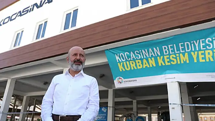 Başkan Çolakbayrakdar, kurban kesim alanında