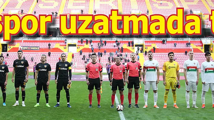 Kayserispor uzatmada turladı 