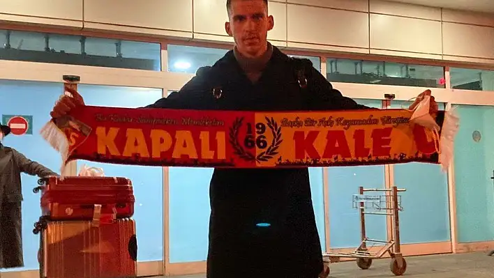 Kayserispor'un yeni transferi Kayseri'de