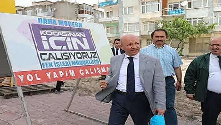 Başkan Çolakbayrakdar çalışmaları yerinde inceledi