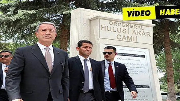 Bakan Akar Kayseri 'de