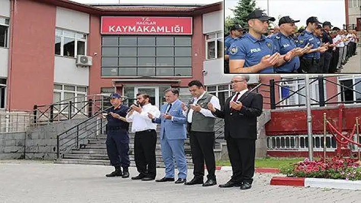 HACILAR'DA, PENÇE HAREKÂTI İÇİN DUA EDİLDİ.